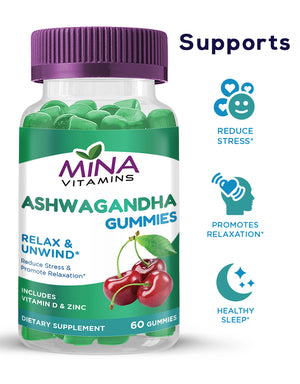 Ashwagandha Stress Gummies-60ct